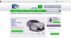 Desktop Screenshot of productoskmzero.com